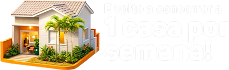 E volte a concorrer a 1 casa por semana!